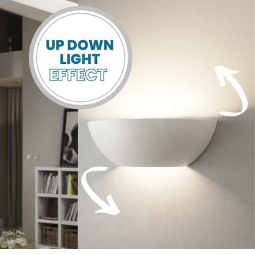 Buy Half Moon Up Down Wall Light Sconce In UK - Shop Now!