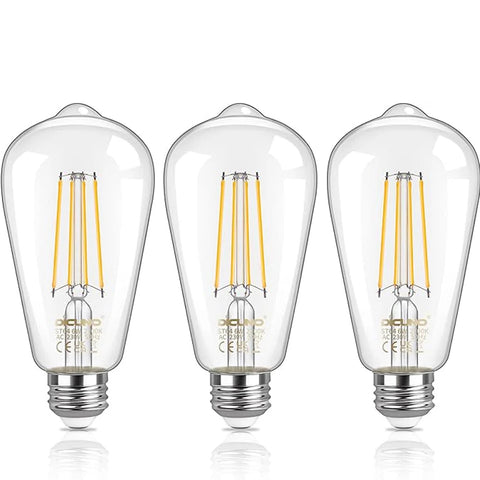 Vintage Filament Clear ST64 LED Bulb