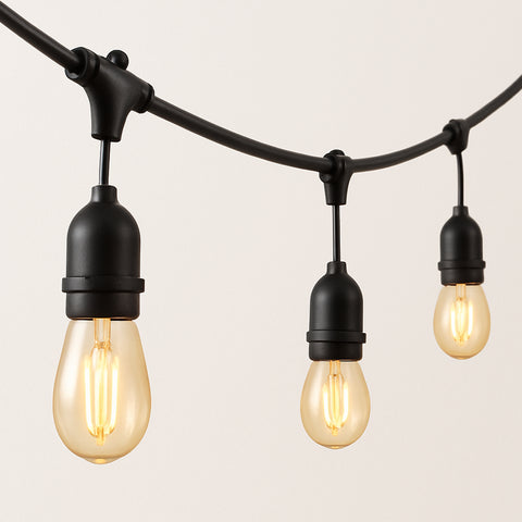 15M Heavy Duty Outdoor Festoon Lights