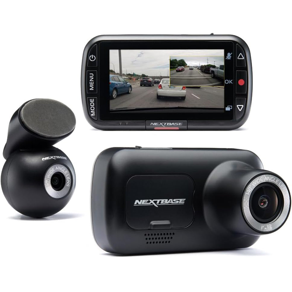 Nextbase 222XR Front & Rear Dash Cam Bundle – Full HD 1080p Recording