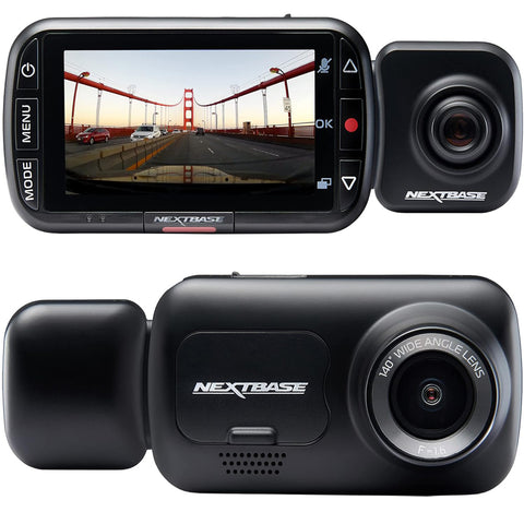 Nextbase 222x Front & Rear Dash Cam Full 1080p HD – Black