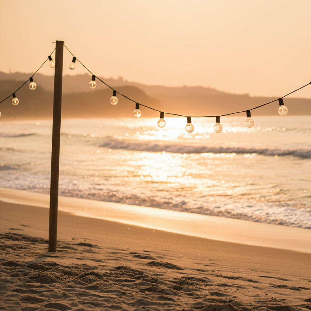 Modern Outdoor Festoon Lights with remote control