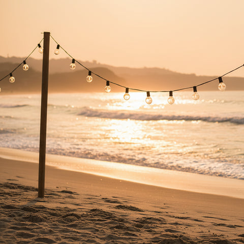 Modern Outdoor Festoon Lights with remote control