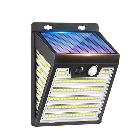 Solar Motion Sensor LED Wall Light Outdoor Waterproof Security Lamp 1000LM