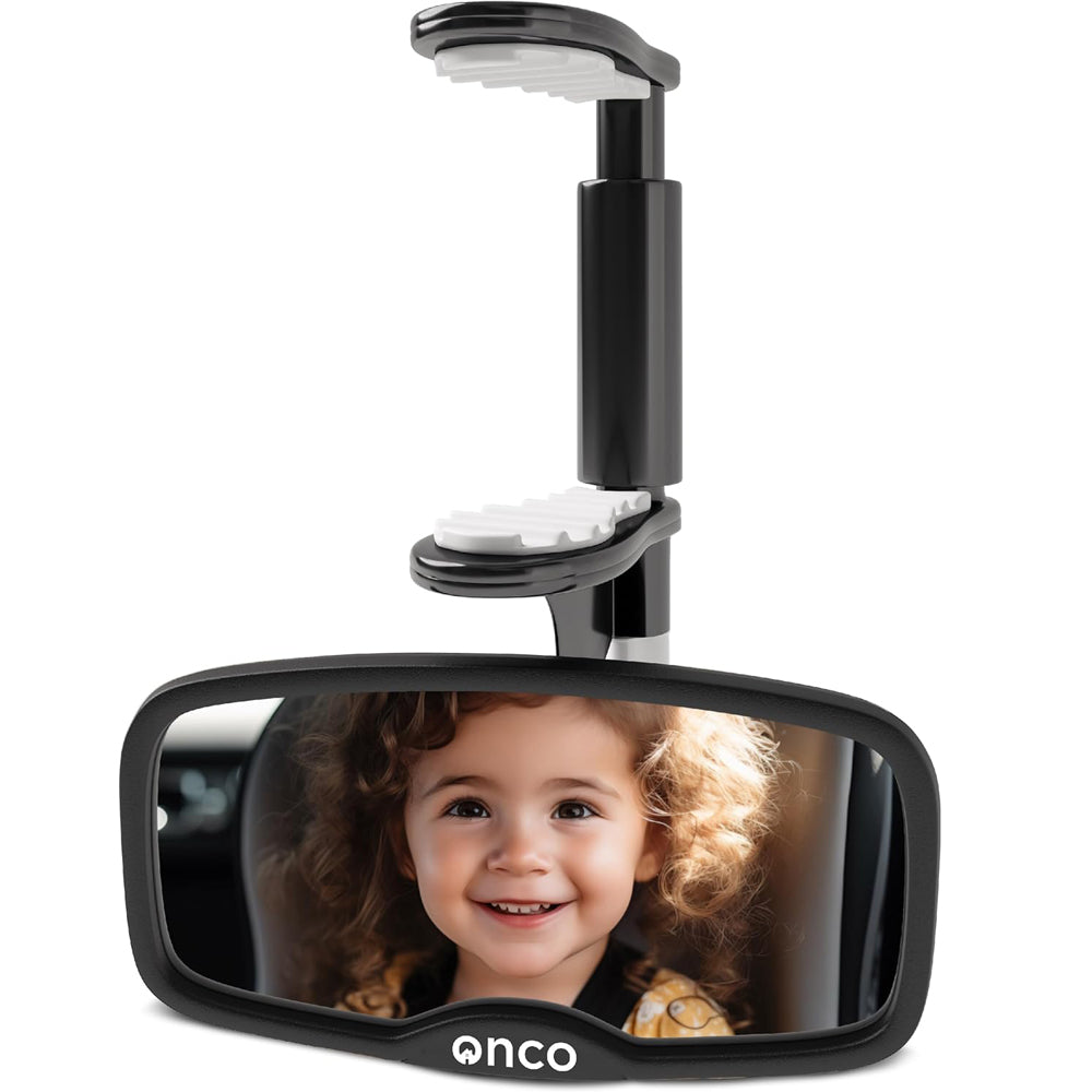 Forward-Facing Baby Car Mirror | Shatterproof & Clip-On