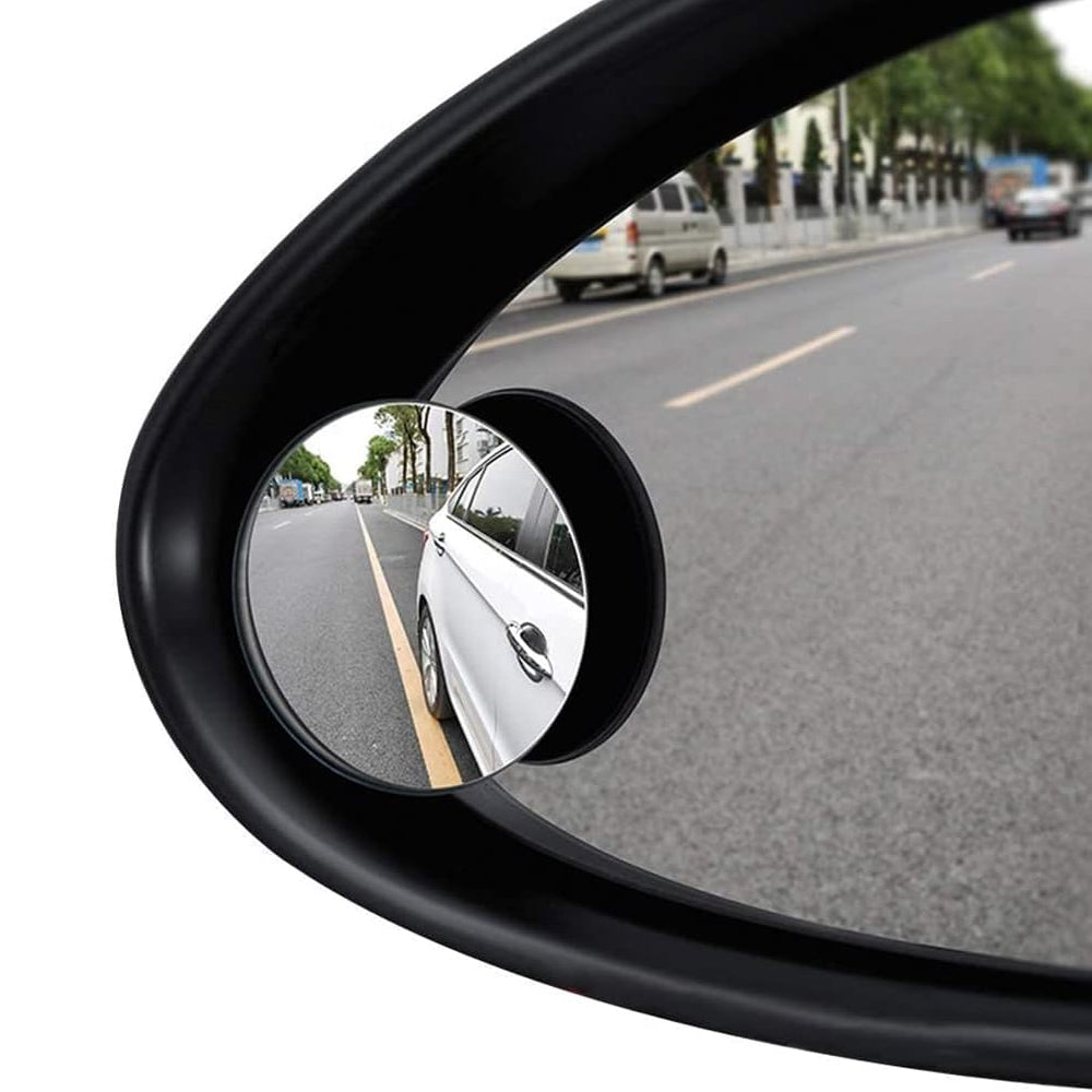ILYPLUS 2 Pack 360° Rotatable Waterproof Blind Spot Mirrors