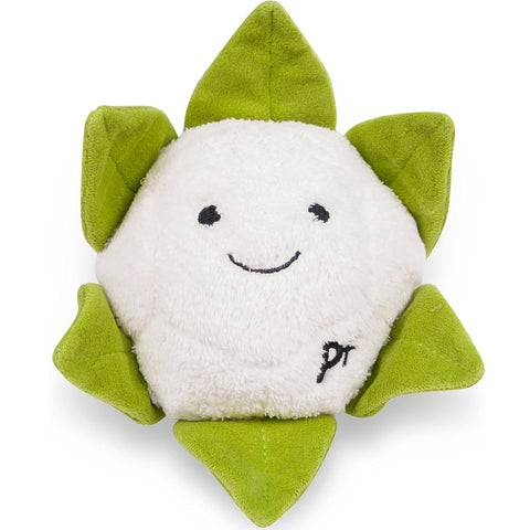 Petface Cauliflower Plush Dog Toy with Squeaker