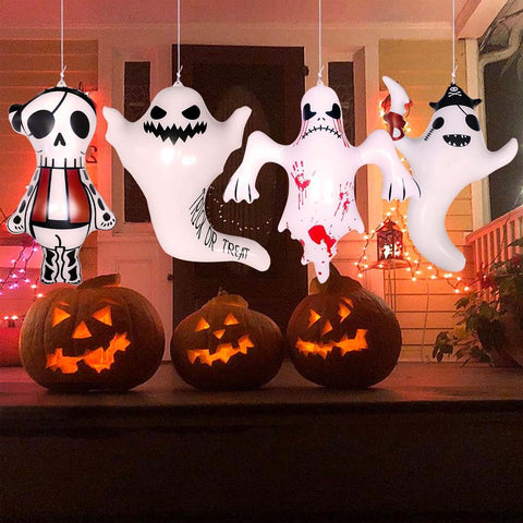 Inflatable Halloween Ghost Decorations Outdoor Yard Haunted House Props