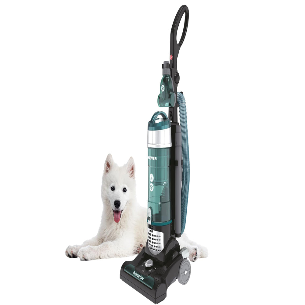 Hoover Breeze Evo Pets Upright Vacuum Cleaner Black/Turquoise 850W