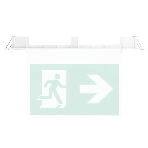 Recessed Frame for LED Emergency Lighting 4.5W 6500K