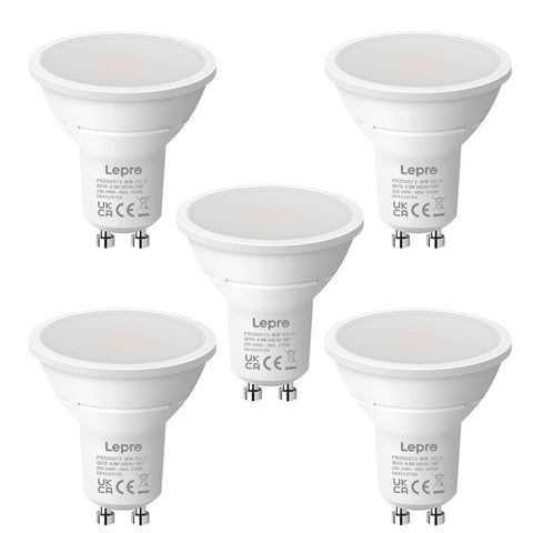 GU10 LED Bulbs Cool White 6500K 4.5W 50W Equivalent