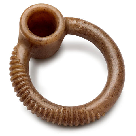 Benebone Ring Indestructible Bacon Chew Toy Small Dogs Real Bacon Flavour, For Small Dogs