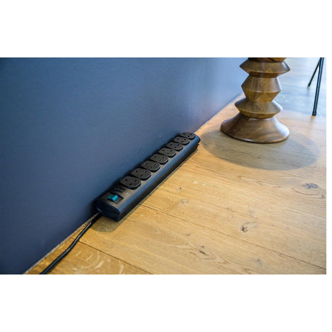 Brennenstuhl 8-Way Extension Lead with 2m Cable and Switch