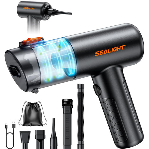 SEALIGHT Portable Cordless Car Vacuum 25000Pa