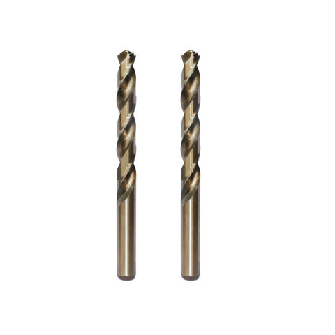 M42 Cobalt Twist Drill Bits 12mm (2PCS) – 8% Cobalt Steel Metal Drill Set for Stainless Steel, Hard Metal, Aluminium & Plastic – 135° Split Point High-Speed Industrial Grade Drill Bits