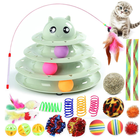 Cat Toy Set 21 Pack Interactive Play Kit