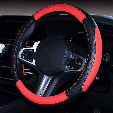 Car Steering Wheel Cover Soft Microfiber Anti-Slip Universal Protector