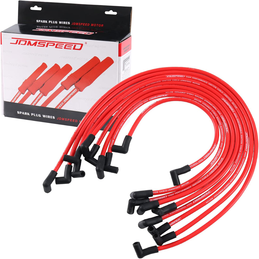 JDMSPEED New 10.5mm Spark Plug Wire Set Replacement for HEI SBC BBC 350 383 454 Electronic