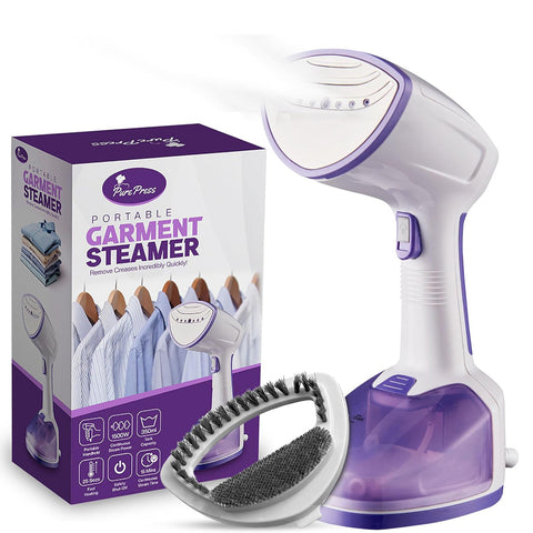 Clothes Steamer - Powerful 1500W Clothes Steamer Handheld - Clothes Steamer For Home - Upgraded 350ML Water Tank - Travel Steamer For Clothes - 25s Heat Up - Wrinkle Remover