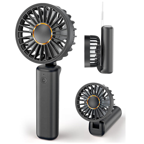 Portable Handheld Fan Foldable 1800mAh 3 Speeds
