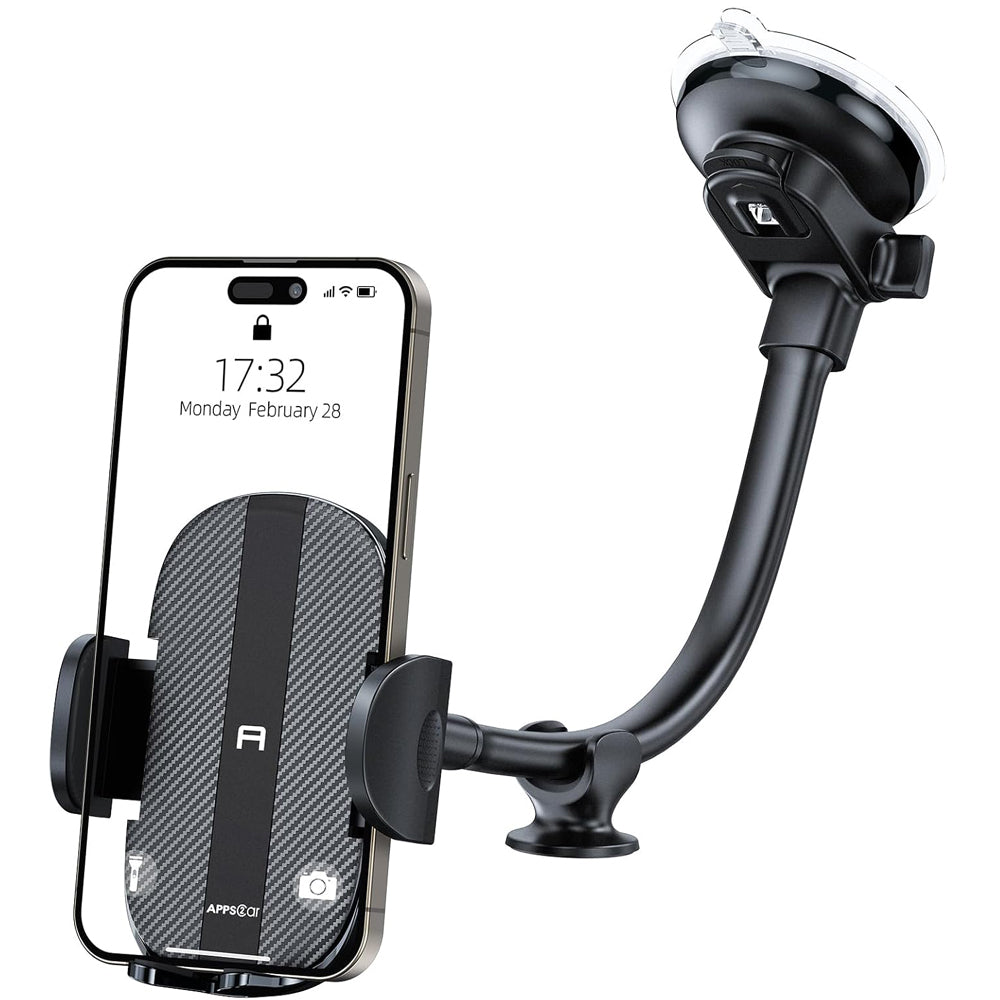 APPS2Car Car Phone Holder Windshield Mount for 4.7-6.8" Phones