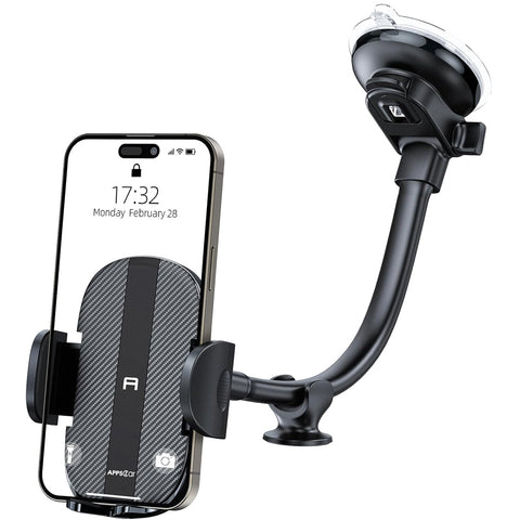 APPS2Car Car Phone Holder Windshield Mount for 4.7-6.8" Phones