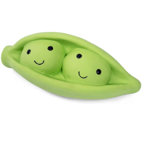 Petface Latex Pea Pod Soft Chew Dog Toy, Large