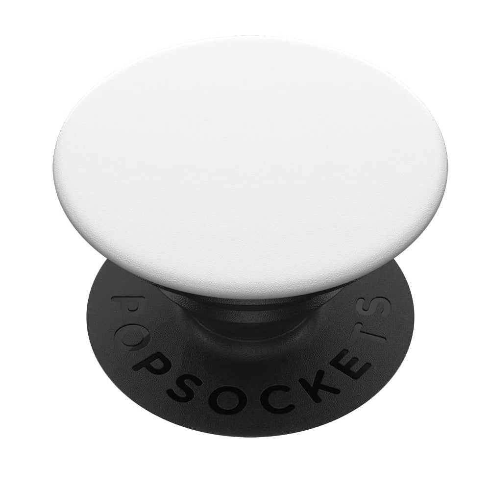 PopSockets PopGrip Expanding Stand & Grip – White on Black