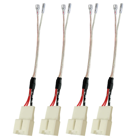 Bangjia Car Door Speaker Wiring Harness 4PCS for Ford Mazda Lincoln