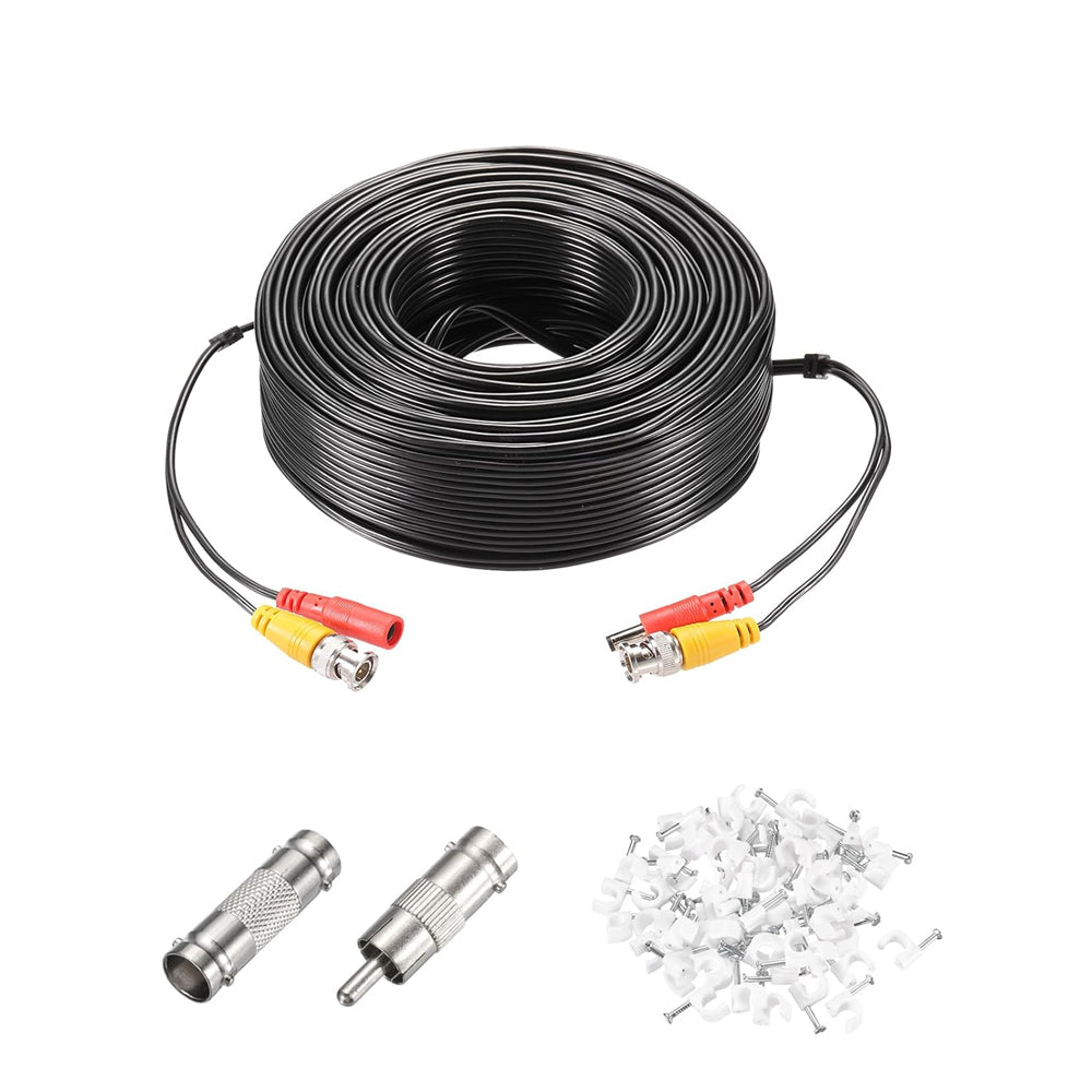 45m BNC Video Power Extension Cable for CCTV Cameras