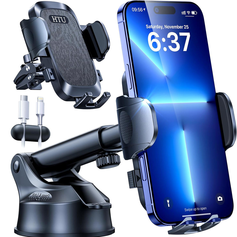 2025 Military-Grade Car Phone Holder 110LBS Suction Mount