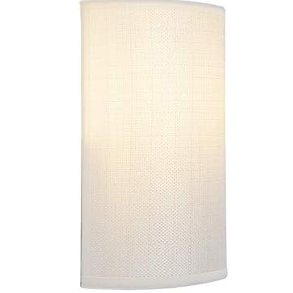 Modern White Fabric Wall Light E27