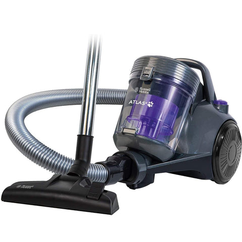 Russell Hobbs Atlas2 Pet Cylinder Vacuum Cleaner – 700W Power Motor, Lightweight 2.5L Dust Capacity, Pet Turbo Tool & Triple Filtration
