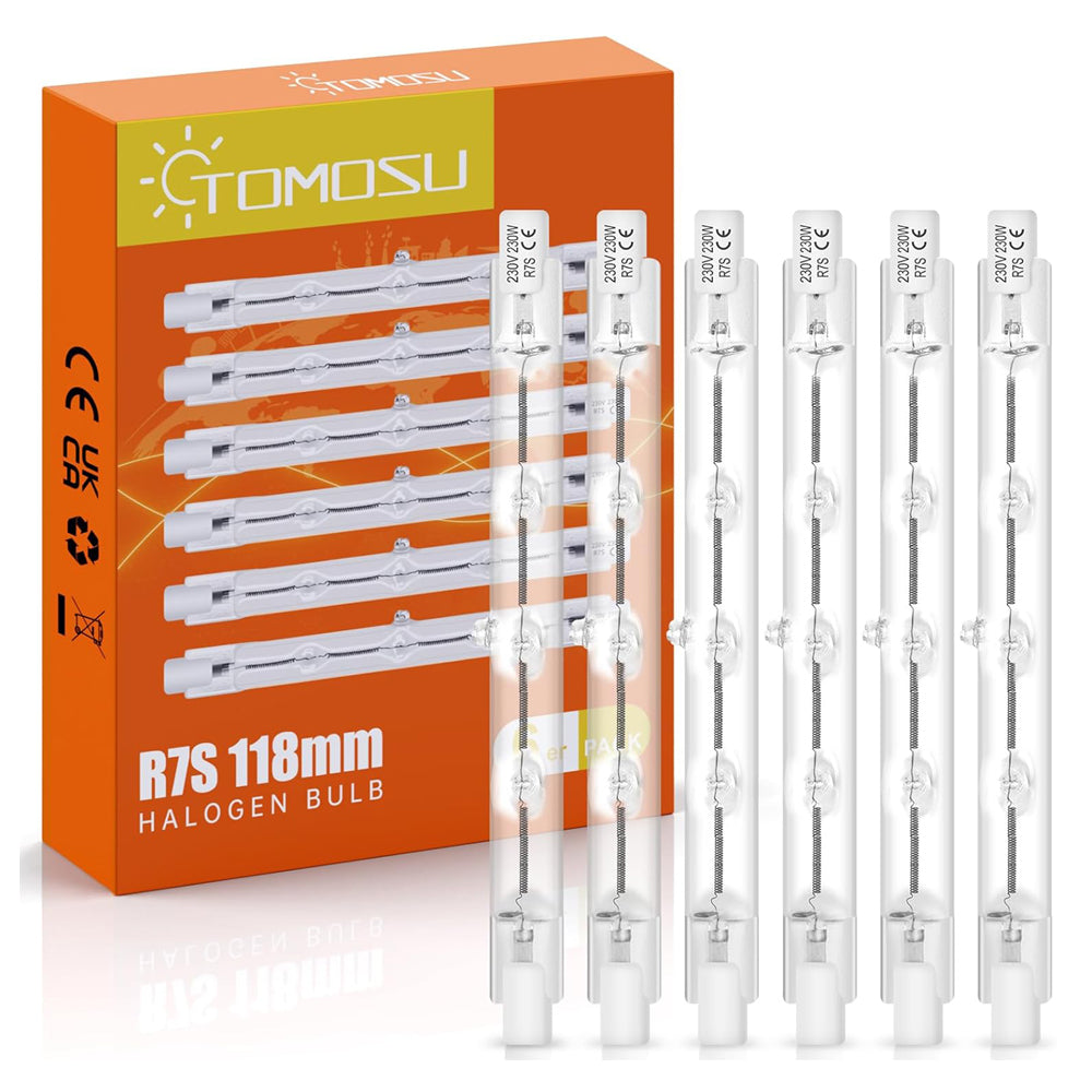 R7s Halogen Bulb 78mm 150W Dimmable Warm White