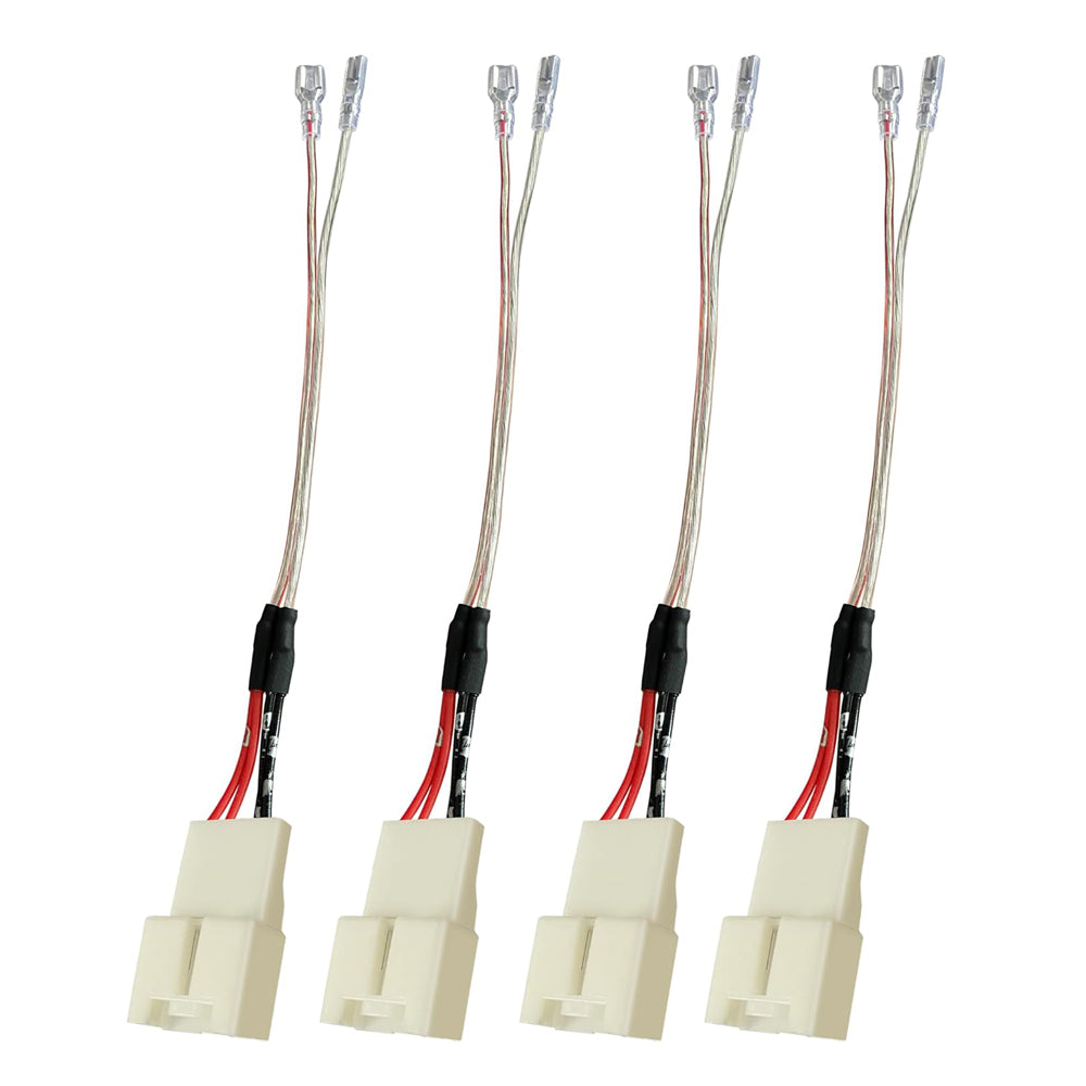 Bangjia Car Door Speaker Wiring Harness for Ford & Mazda 4PCS