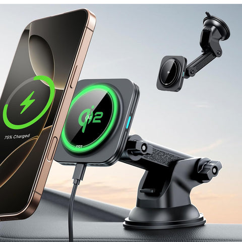 ESR Qi2 15W MagSafe Car Wireless Charger