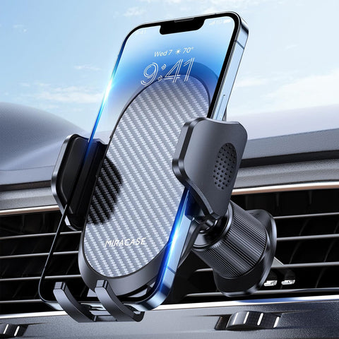 Car Phone Holder Mount with Double Steel Hook
