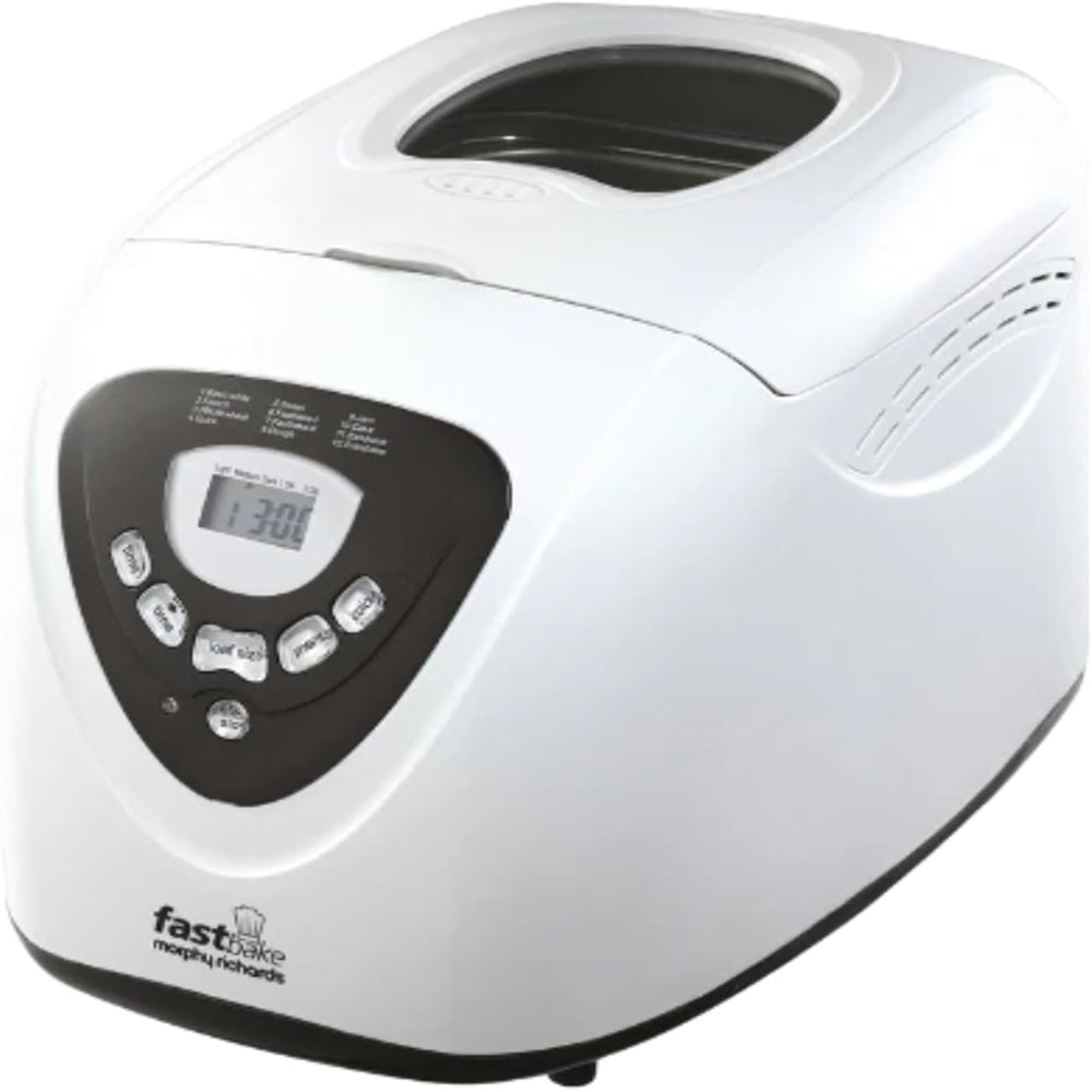 Fastbake Breadmaker 48281 – 12 Programmes, 1.5lb & 2lb Loaves, 13Hr Delay Timer, Keep Warm Function – UK