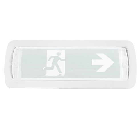 LED Emergency Light Recessed Frame 3.5W 6500K