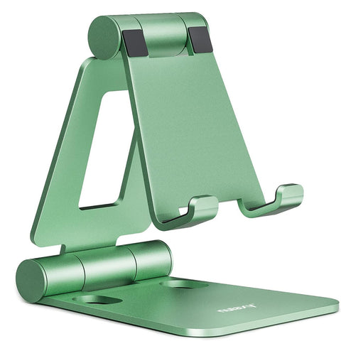 Nulaxy Aluminum Adjustable Phone Stand – Foldable Desk Holder