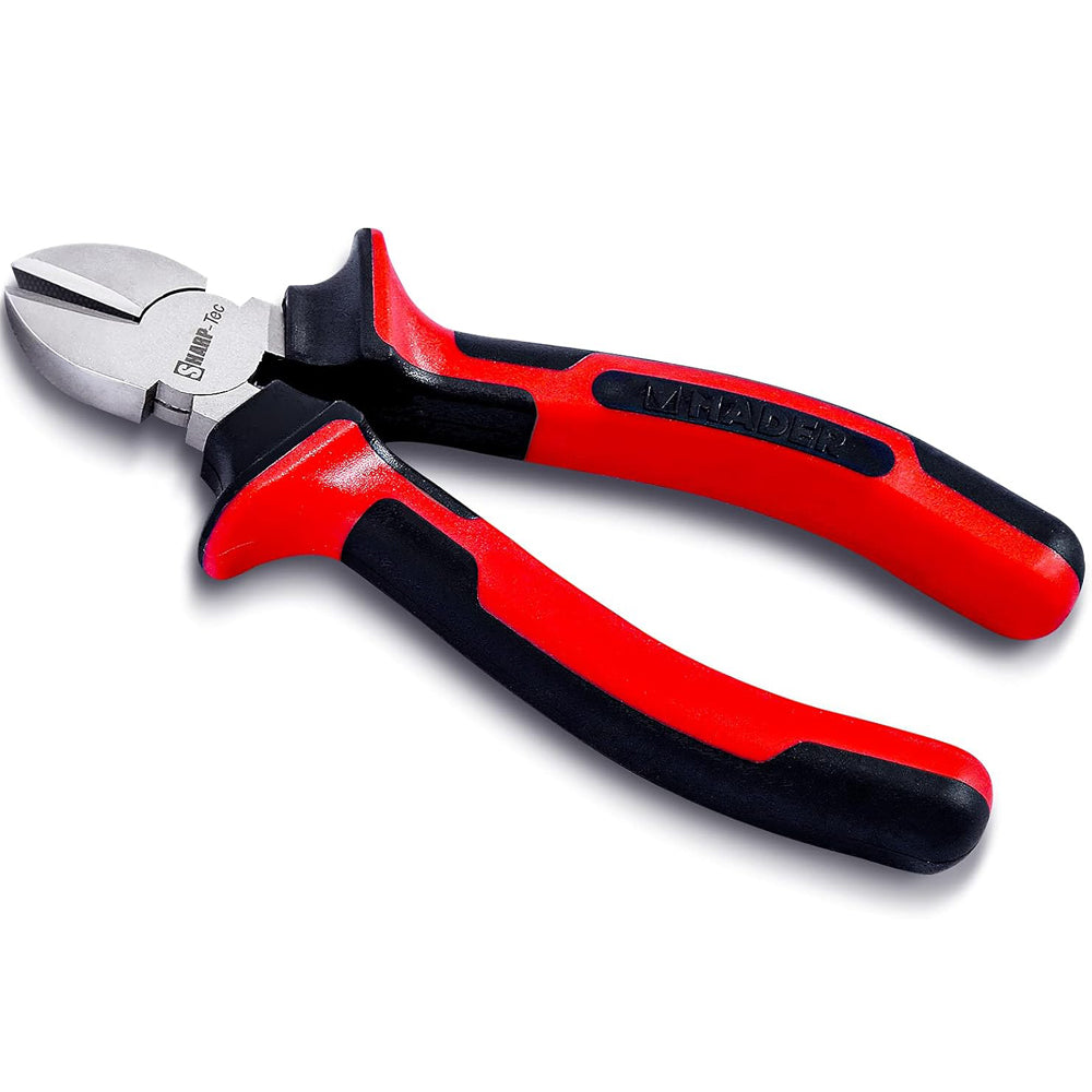 Sharp-Tec 200Mm Side Cutters 8 Inch Diagonal Wire Cutting Pliers Anti Slip Handle Heavy Duty Steel Electrical DIY Workshop Tool