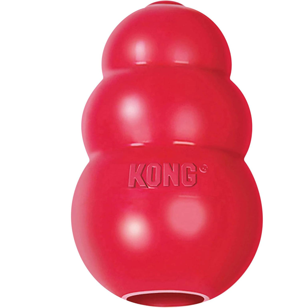 KONG Classic Stuffable Dog Toy - Durable Red Rubber Chew Toy
