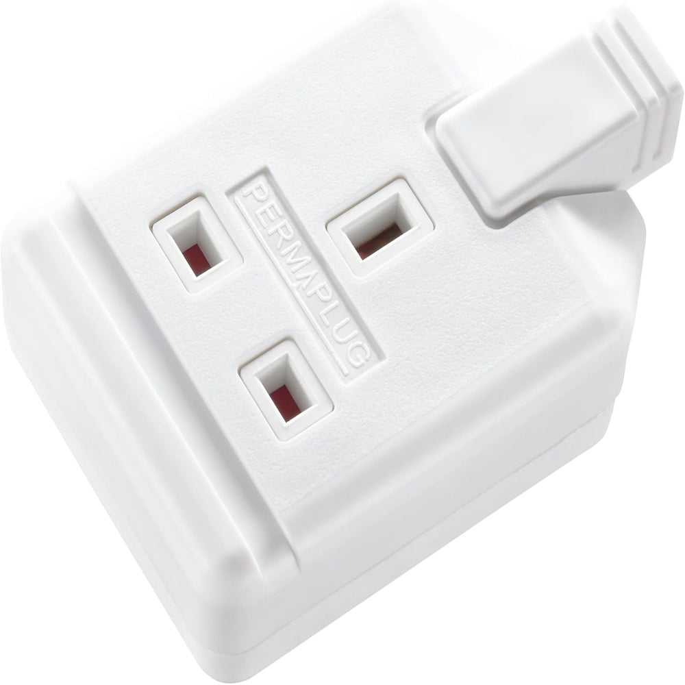 Masterplug Heavy Duty Single Socket Trailing Socket, without Plug and