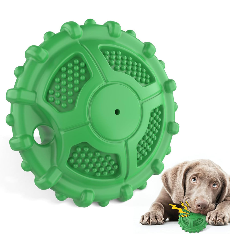 Indestructible Squeaky Dog Chew Toy for Aggressive Chewers