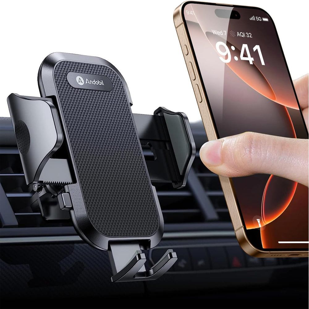 Andobil 2025 Car Phone Holder – Patented Hawksbill Clip