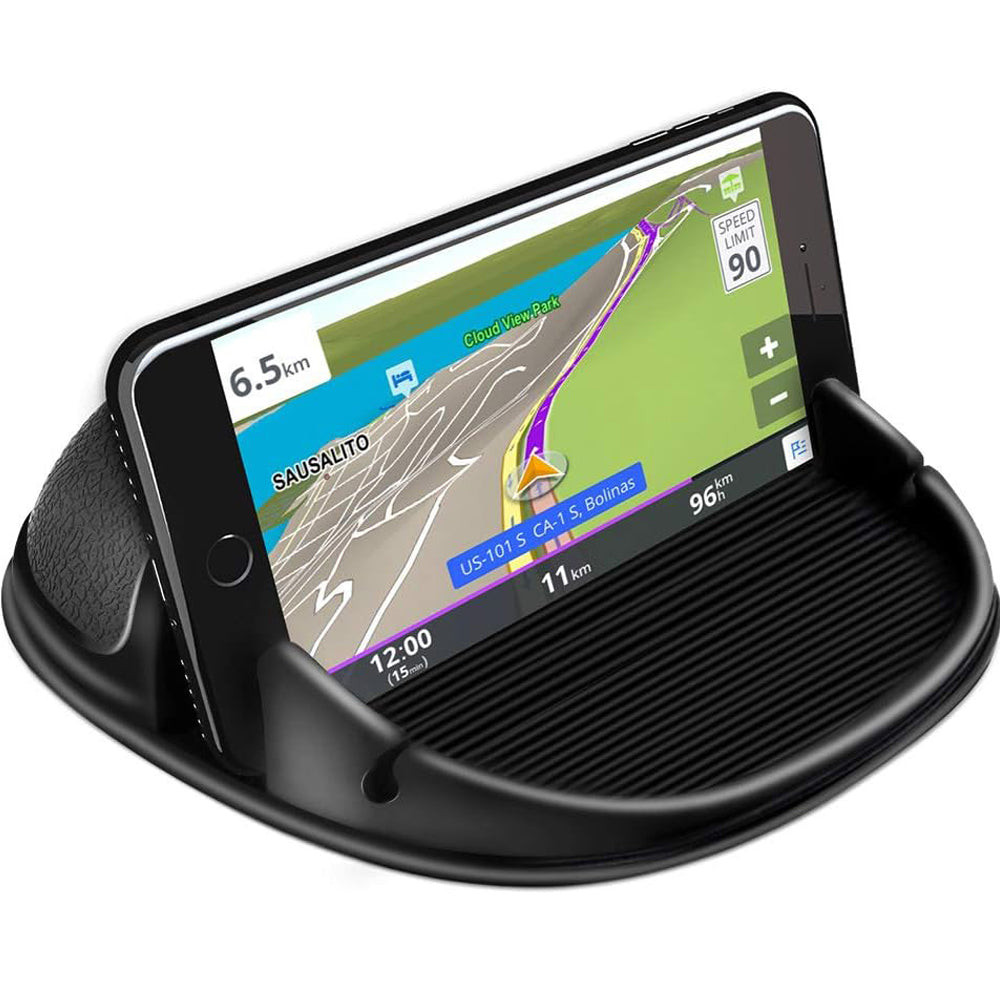 Cinati Car Phone Holder Silicone Dash Mount – Slip Free Universal Stand
