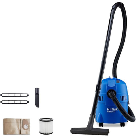 Nilfisk Buddy II 12L Wet and Dry Vacuum Cleaner