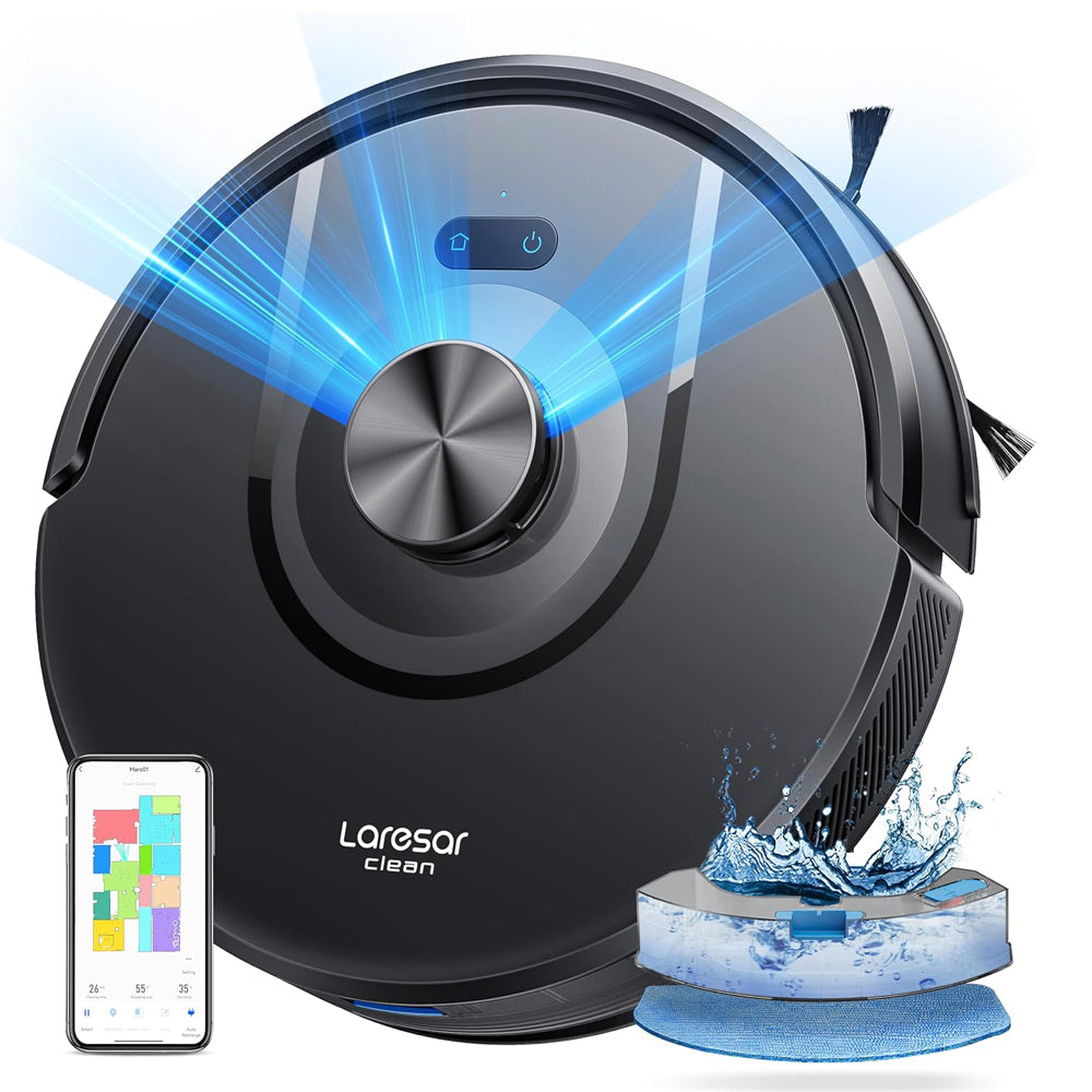 Laresar Robot Vacuum Cleaner with Mop 5000Pa