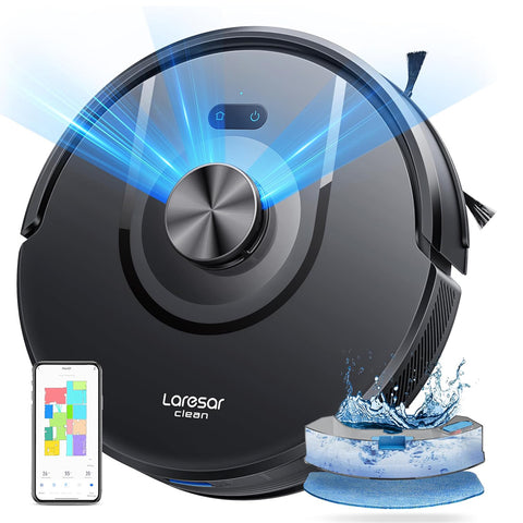 Laresar Robot Vacuum Cleaner with Mop 5000Pa