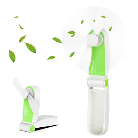 Mini Handheld Fan Foldable USB Rechargeable 2 Speed